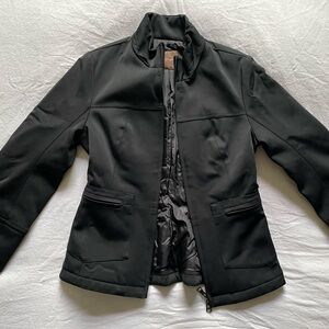 Seeds of Happiness | Rare Black Designer Jacket – Avant-Garde Minimalist